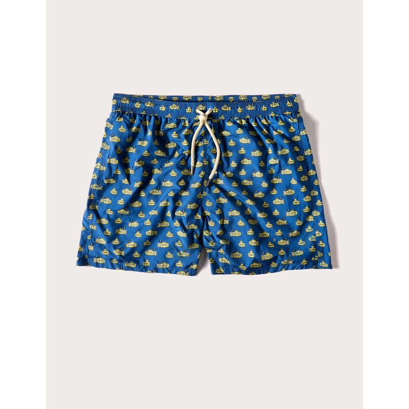 Costume boxer da uomo con sottomarini Funny I