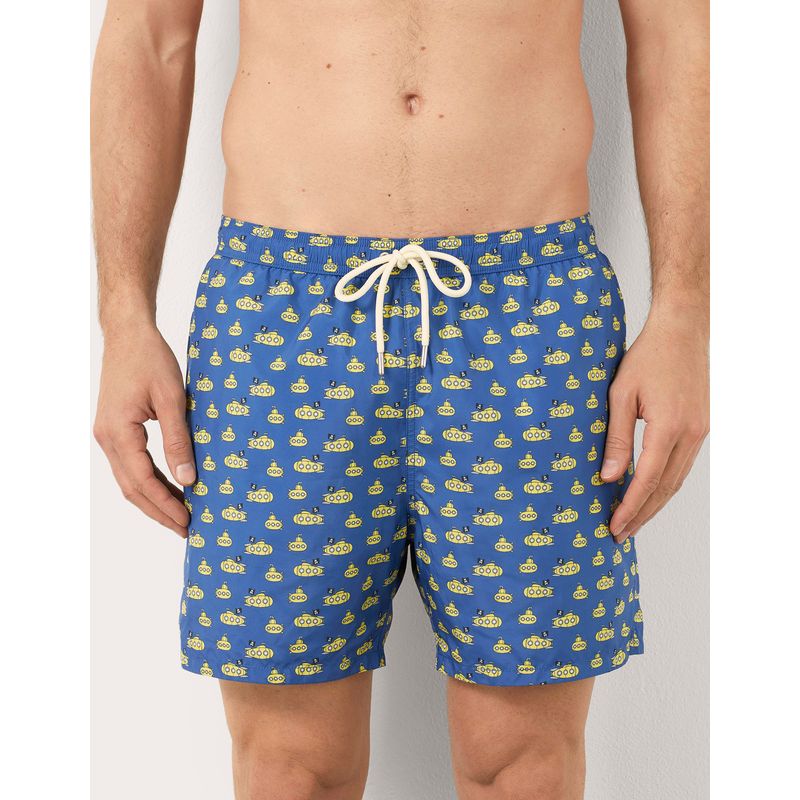 Men's boxer swimsuit with submarines Funny I Yamamay