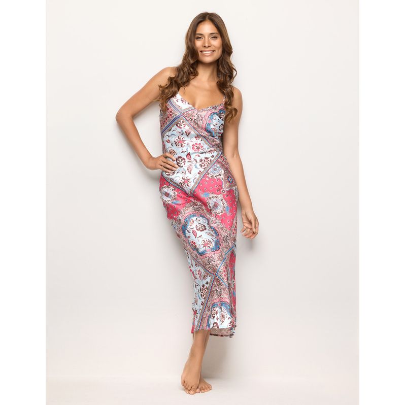 Vestito in viscosa con stampa floreale Neverending Summer