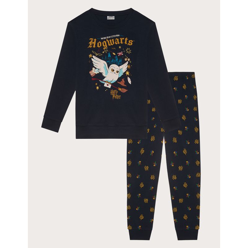Harry Potter Yamamay Bambina Pigiama Girls' Long Cotton Pajamas - Main Image