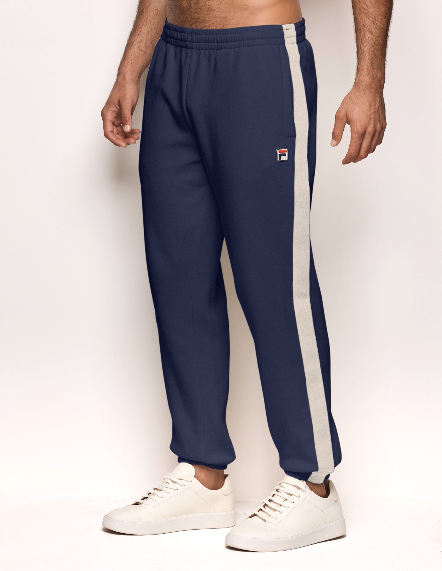 Pantalone lungo in cotone da uomo FILA x Yamamay