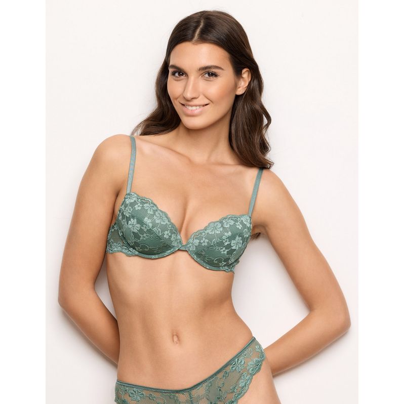 Sujetador push-up verde salvia Primula Color
