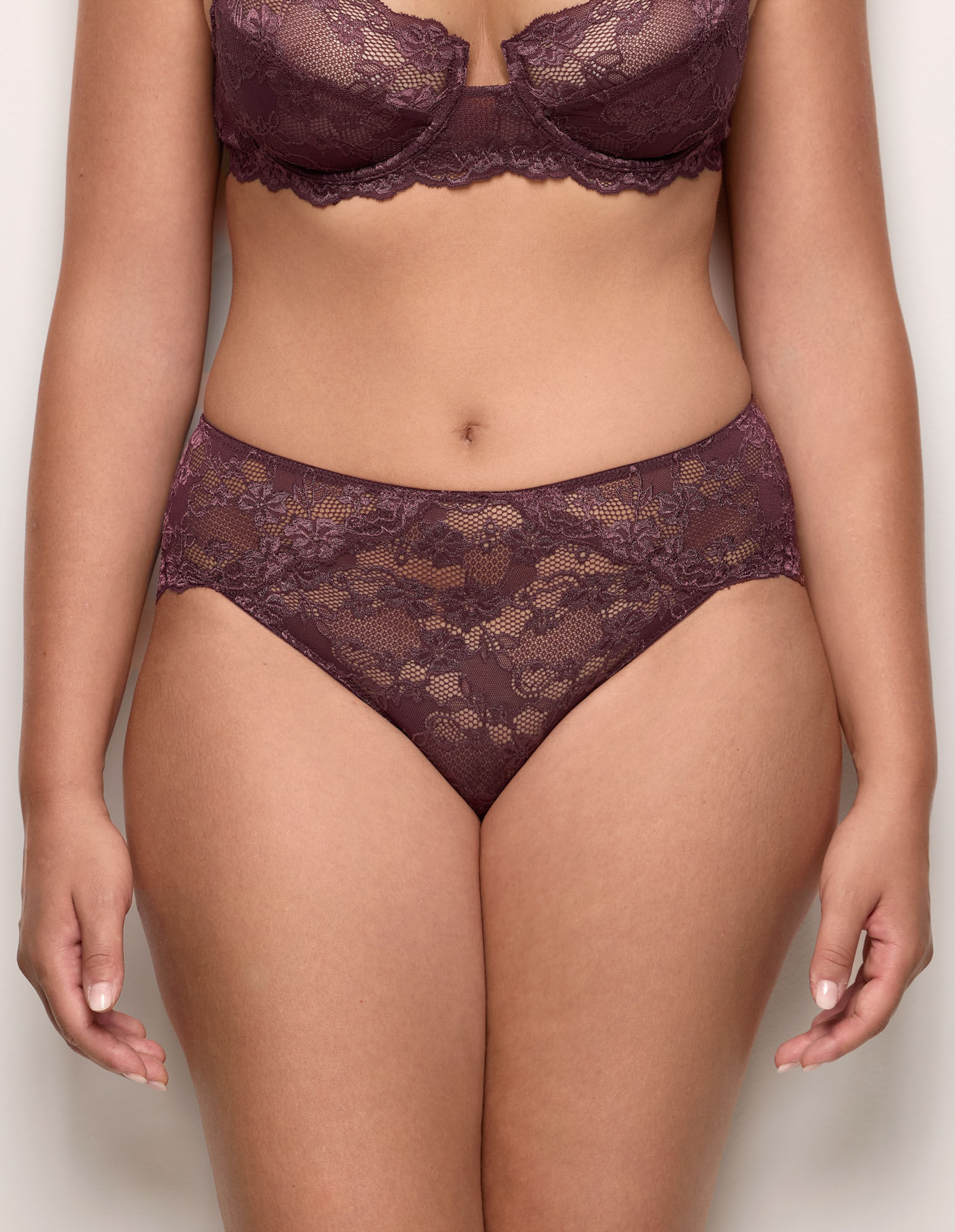 KARL LAGERFELD Slip In Pizzo Donna - Confezione Da 2, Microfibra E Cotone