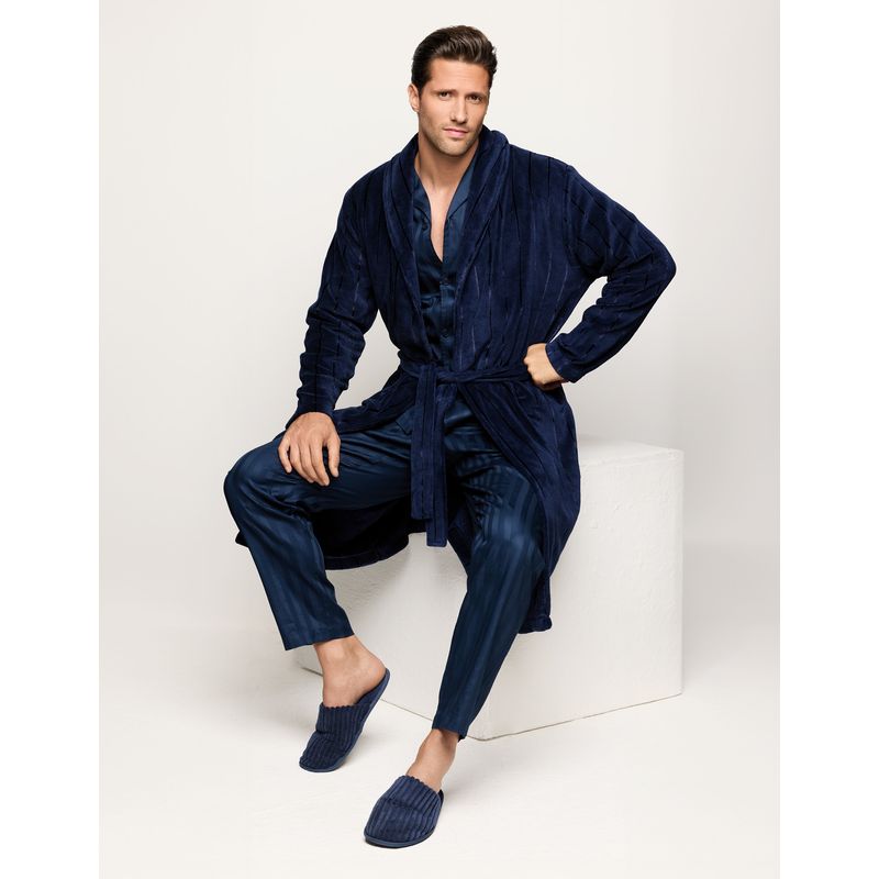 Pigiami Yamamay Vestaglia Uomo Pigiami Oysho Vestaglia Lunga Raso