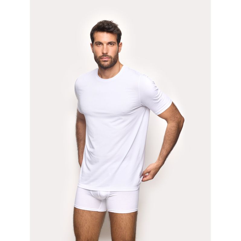Maglia da uomo in TENCEL™ Modal, Cotone e Seta
