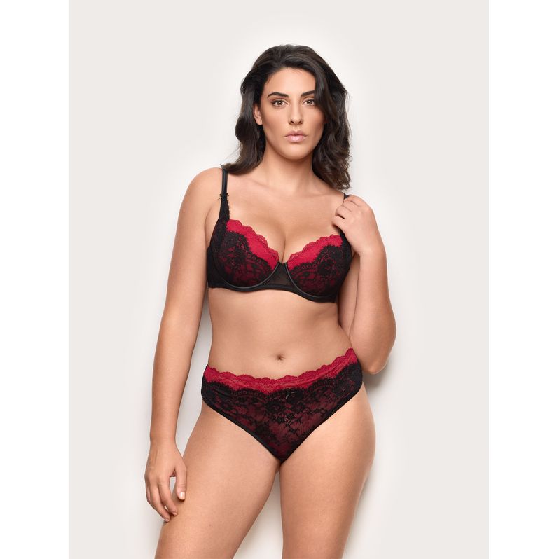 Slip aus Spitze mit Satindetails Romantic