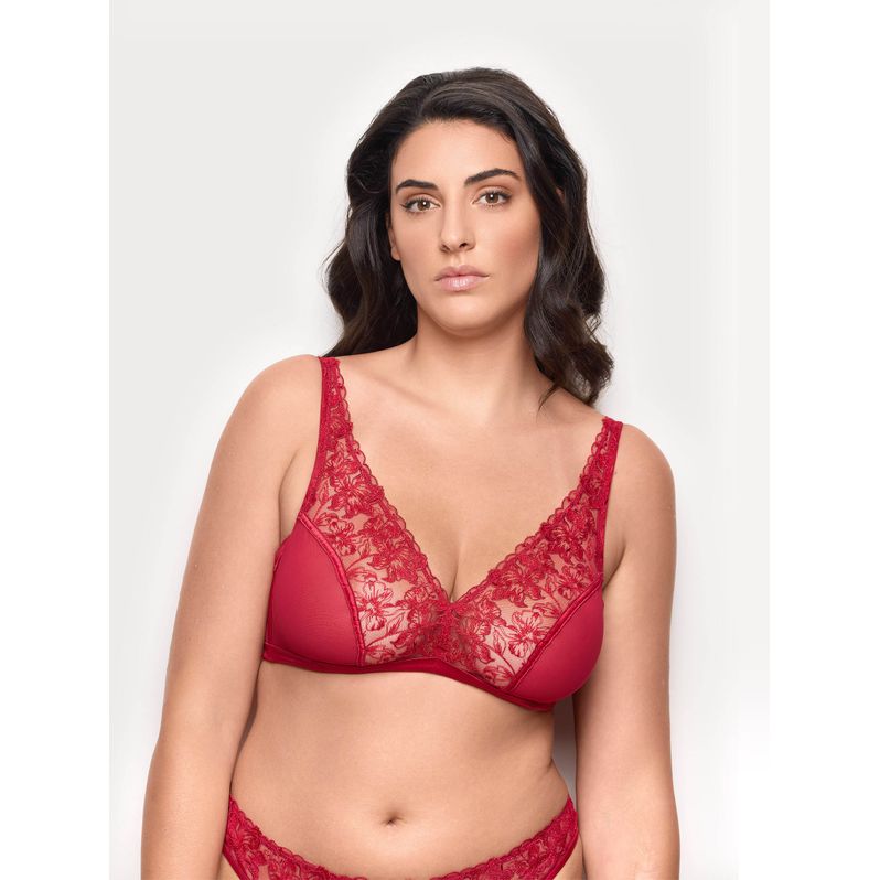 Balconcino vela sfoderato senza ferretto Red Bloom