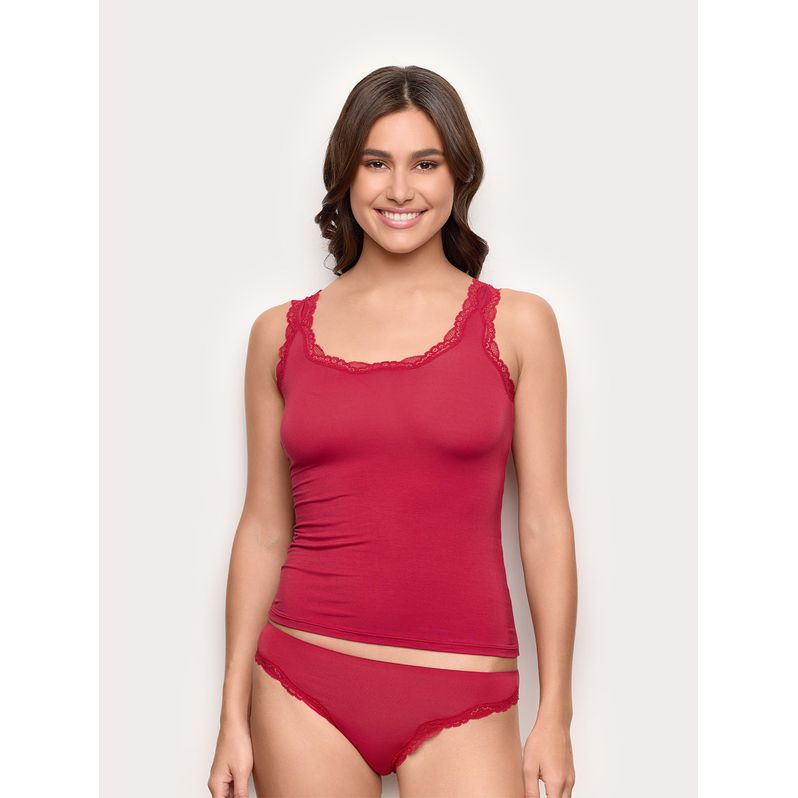 Débardeur féminin en TENCEL® Modal avec soie