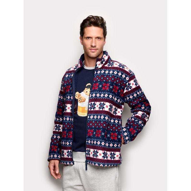 Apres Skifell-Schlafzimmerjacke