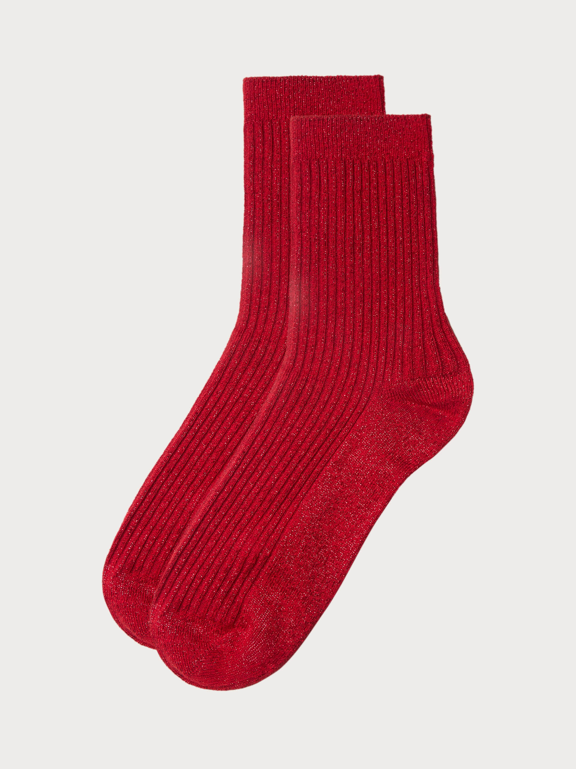 Coppia Di Calzini Rossi Per Adulti Con Chitarra Elettrica E - Foto 8