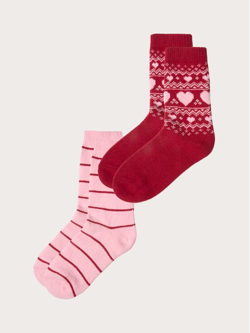 Multipack two pairs of Candy Cane Club socks