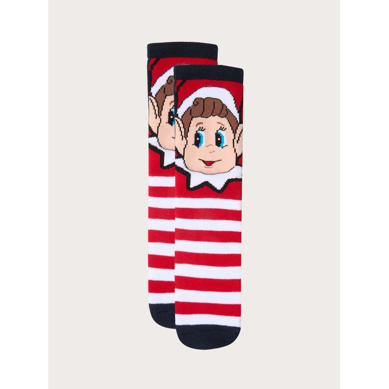 Children's non-slip cotton socks Elf Squad Family