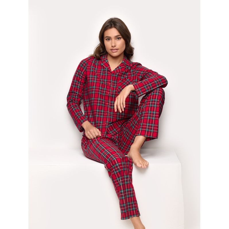 Pigiama lungo Tartan Family