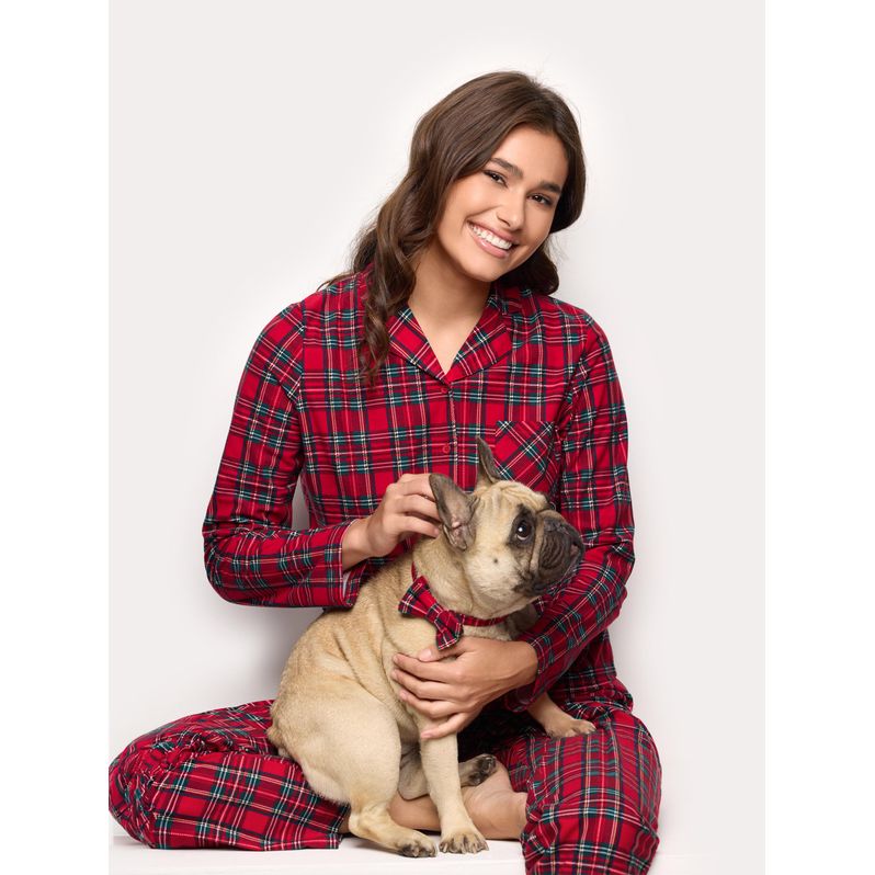 Collare Papillon Dog Tartan Family