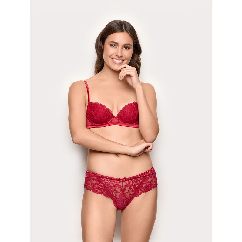 Pantalones cortos de encaje floral de Navidad Jolly