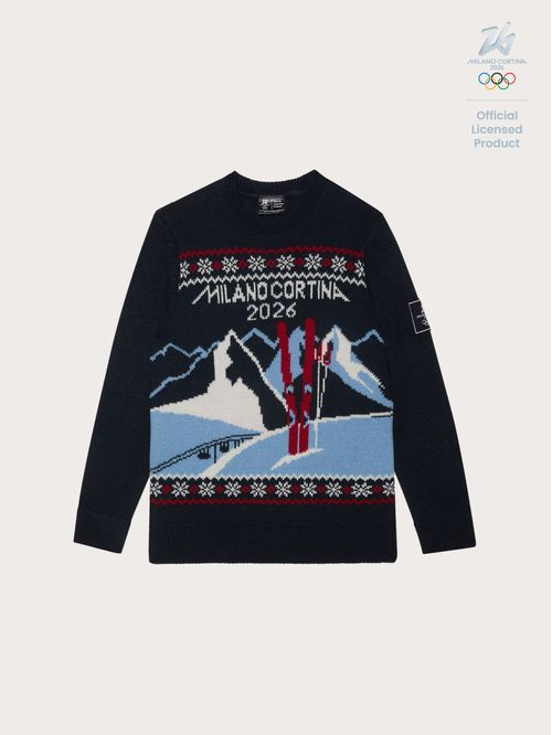 Jersey de jacquard unisex para niños Milano Cortina 2026®